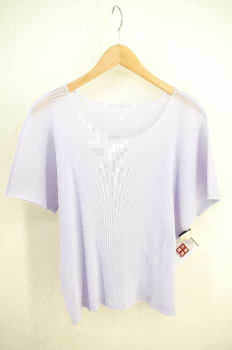 PLEATS PLEASE ISSEY MIYAKE（プリーツプリーズイッセイミヤケ） 17SS Uネックドルマンプリーツカットソー レディース トップス