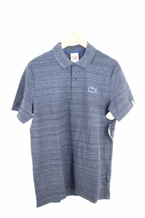 Lacoste LVE（ラコステライブ） ストレッチミニピケポロシャツ メンズ トップス