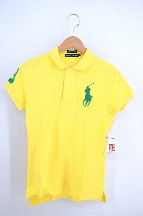 RALPH LAUREN (ラルフローレン) ビッグポニー刺繍 コットンポロシャツ レディース トップス