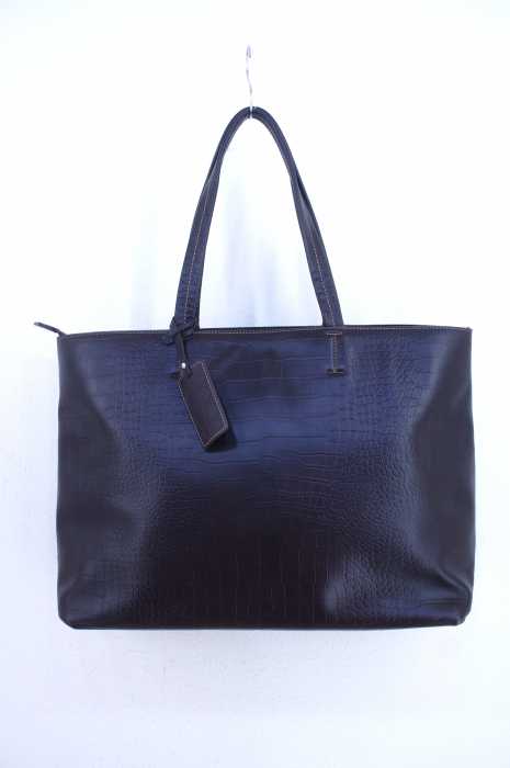 UNITED ARROWS green label relaxing （ユナイテッドアローズグリーンレーベルリラクシング） 型押し ハンドバッグ メンズ バッグ