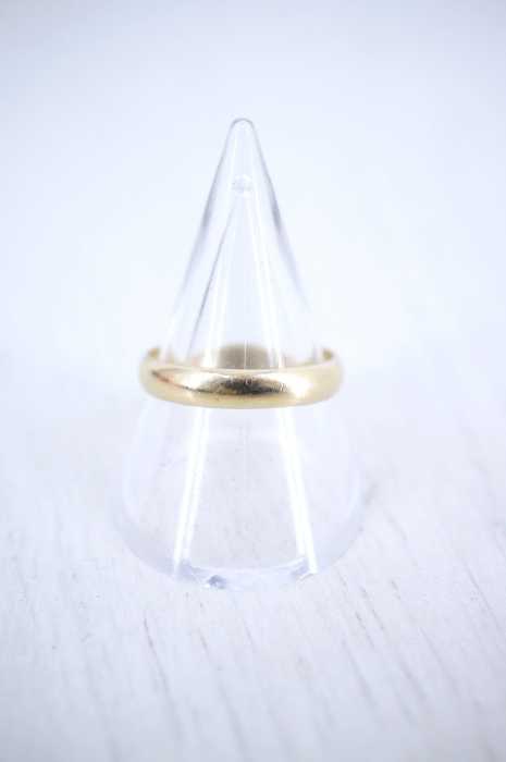 USED古着 (ユーズドフルギ) 18ct ゴールドリング メンズ アクセサリー