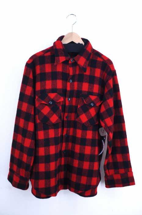 WOOLRICH(ウールリッチ) 60S~70S バッファローチェックヘビーウェイトウールシャツ メンズ トップス