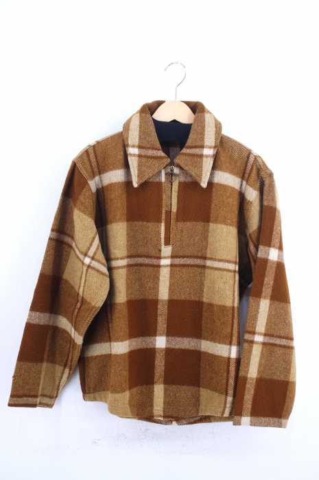 WOOLRICH（ウールリッチ） 70S 白タグ ハーフジップネルシャツブルゾン メンズ アウター