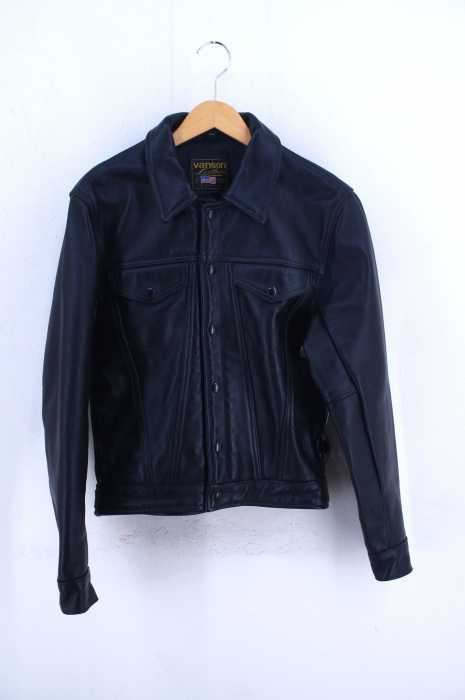 VANSON（バンソン） DJCB 3rd レザートラッカージャケット