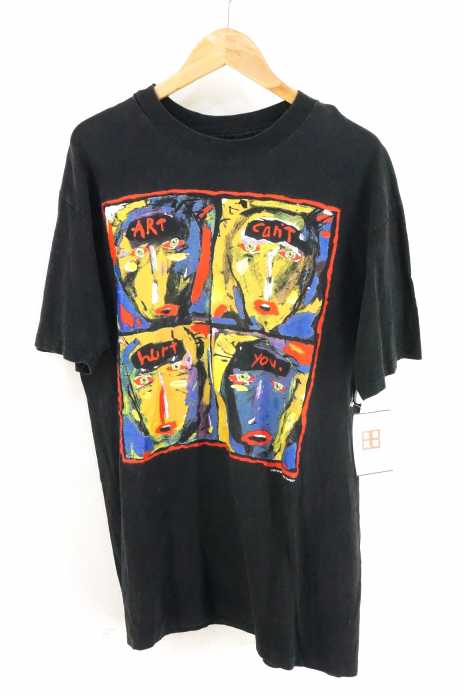 USED古着 (ユーズドフルギ) USA製 90S Fred Babb アートTシャツ メンズ トップス