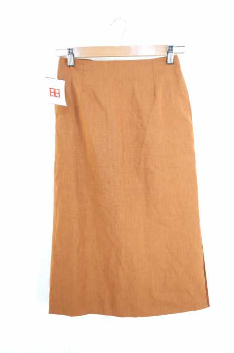 BEAMS LIGHTS Women's(ビームスライツウィメンズ) 19SS コットンリネンソロスリットスカート レディース スカート