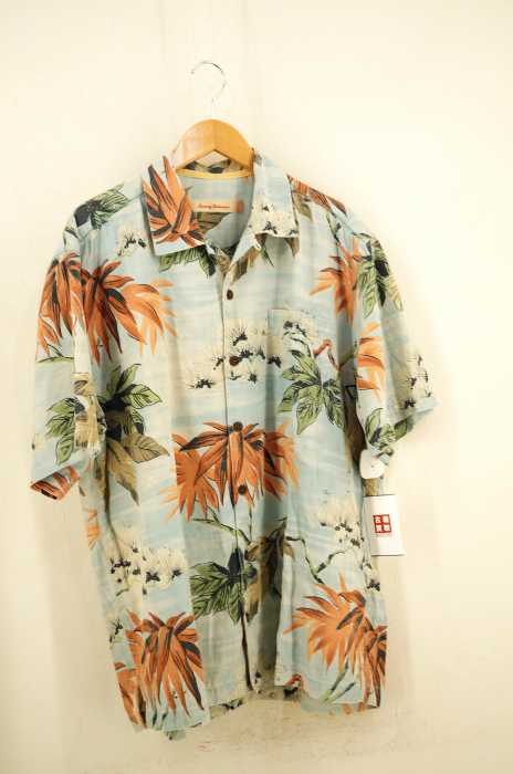 Tommy Bahama（トミーバハマ） シルクアロハシャツ メンズ トップス