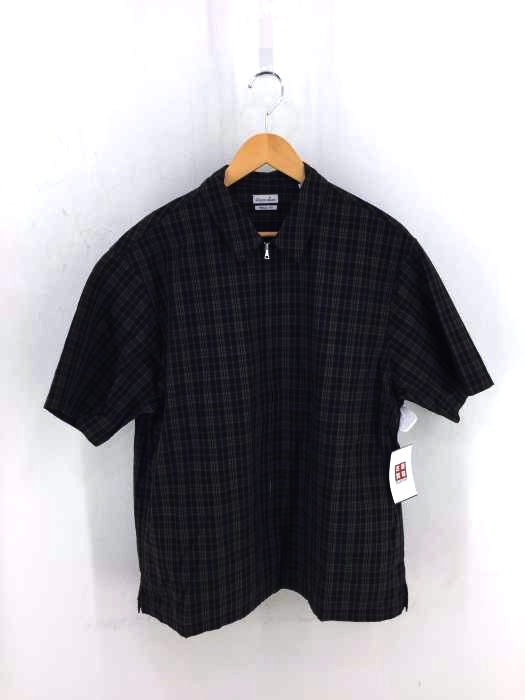 Steven Alan（スティーブンアラン） 19SS TYPEWRITER CHECK FULL/ZIP SHIRT/シャツ メンズ トップス