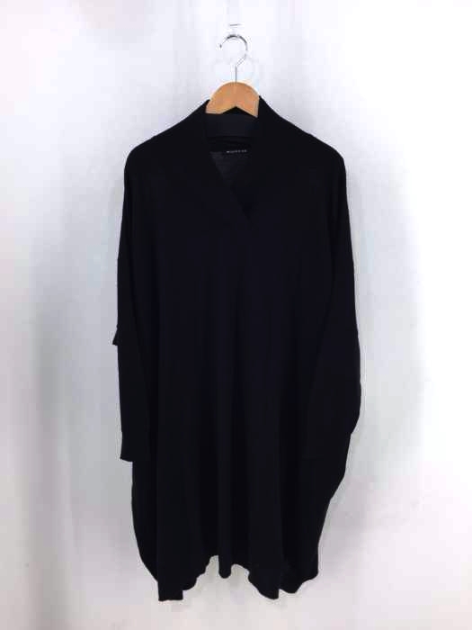 mizuiro ind（ミズイロインド） 18AW V neck wide OP Vネックウールワンピース レディース ワンピース