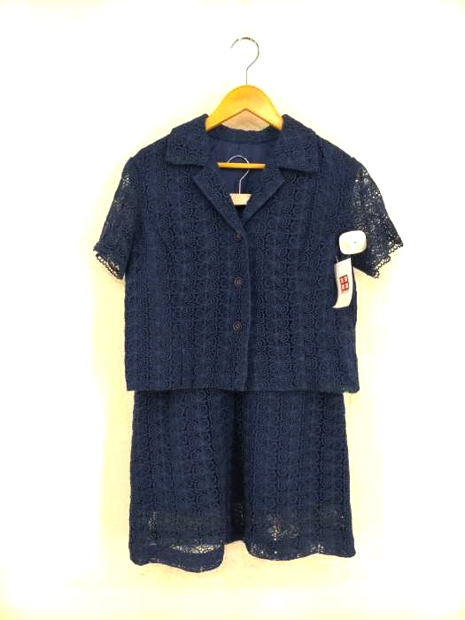 USED古着（ユーズドフルギ） 花柄レース加工セットアップ レディース セットアップ