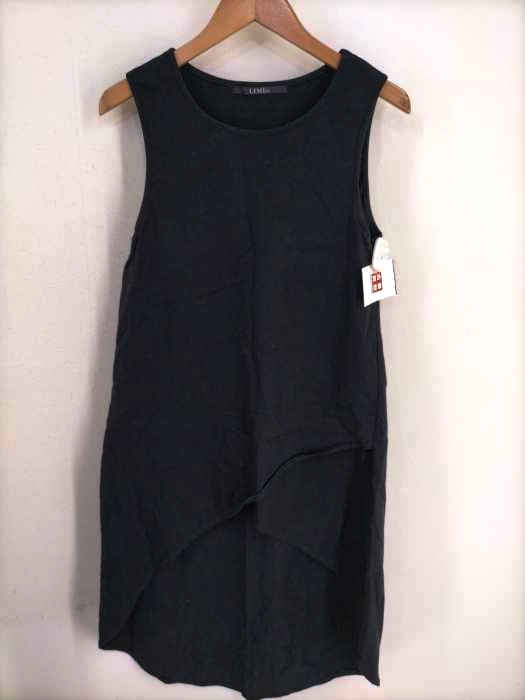 LIMI feu（リミフゥ） 19SS フロントデザイン ノースリーブワンピース レディース ワンピース