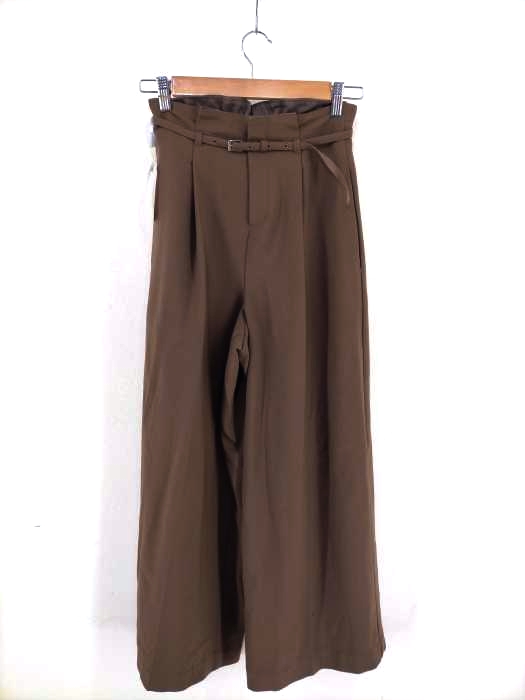 UNITED TOKYO（ユナイテッドトウキョウ） 20AW ウーリッシュソロストレートパンツ レディース パンツ