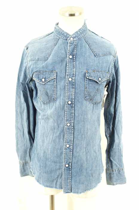 Wrangler (ラングラー) リメイクバンドカラー メンズ トップス