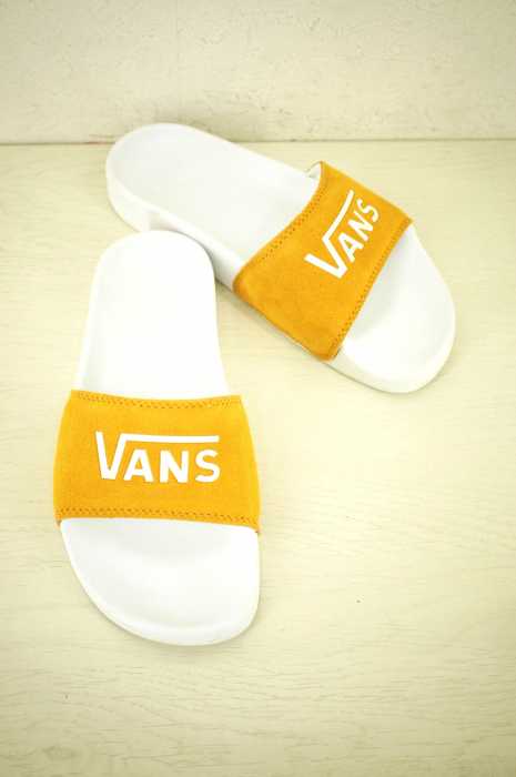 VANS （バンズ） SANDAL スウェード切替ロゴサンダル レディース シューズ