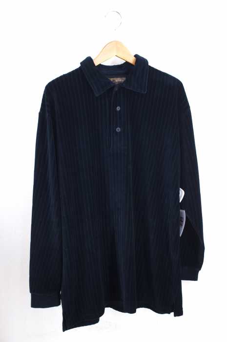 JOHN HENRY（ジョンヘンリー） ベロア地ポロシャツ メンズ トップス