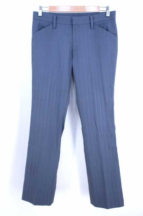 5351 POUR LES HOMMES(ゴーサンゴーイチプールオム) ストライプ柄ノータックテーパードスラックス メンズ パンツ