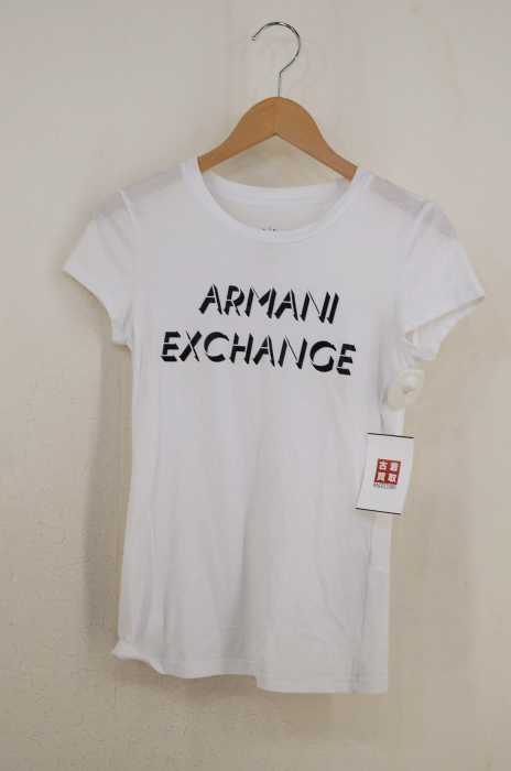 ARMANI EXCHANGE（アルマーニエクスチェンジ） ロゴプリントTシャツ レディース トップス