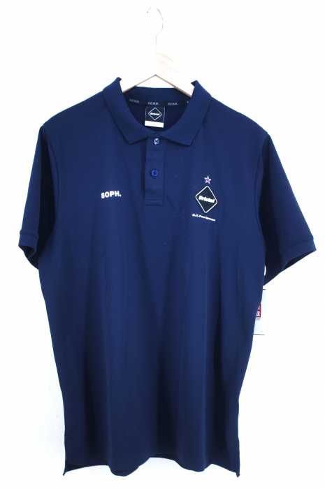 F.C.Real Bristol/ F.C.R.B.（エフシーレアルブリストル / エフシーアールビー） 18SS BIG LOGO POLO メンズ トップス
