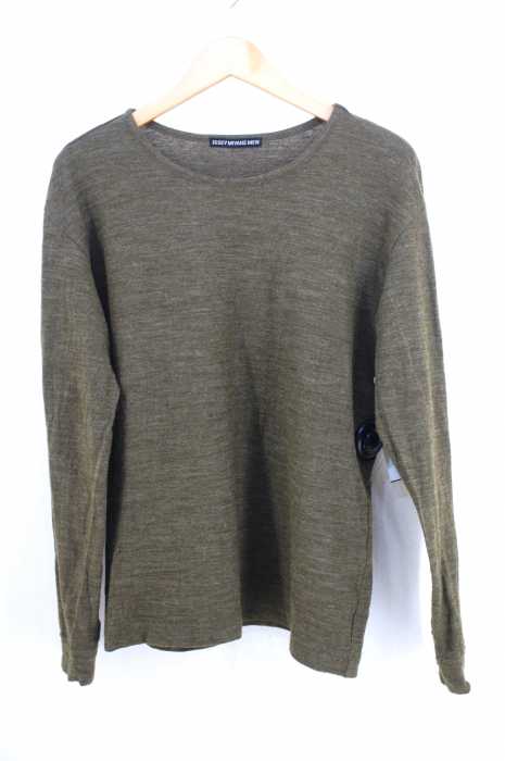 ISSEY MIYAKE MEN（イッセイミヤケメン） 13AW メランジ調 クルーネックニットカットソー メンズ トップス