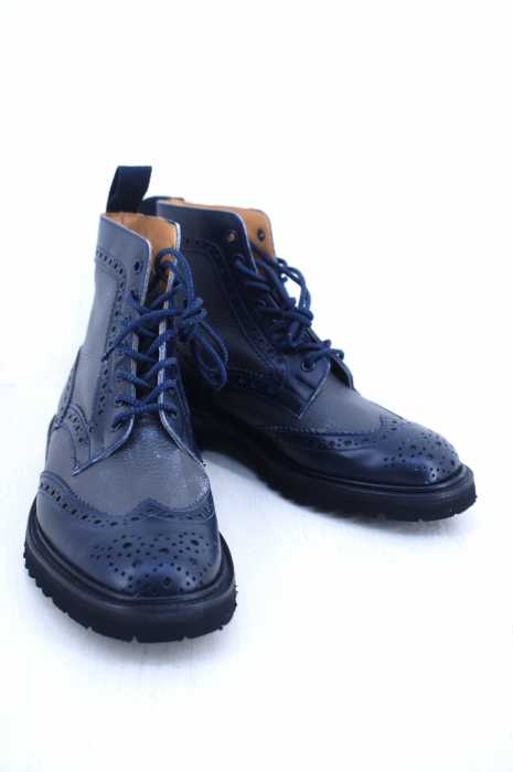 Tricker's(トリッカーズ) M7402 メダリオンウイングチップカントリーブーツ メンズ シューズ