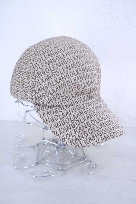 KANGOL (カンゴール) ロゴ総柄キャップ メンズ 帽子