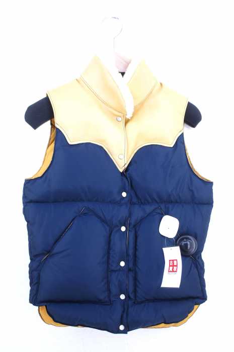 Rocky Mountain FeatherBed （ロッキーマウンテンフェザーベッド） ヨーク切替ダウンベスト レディース アウター