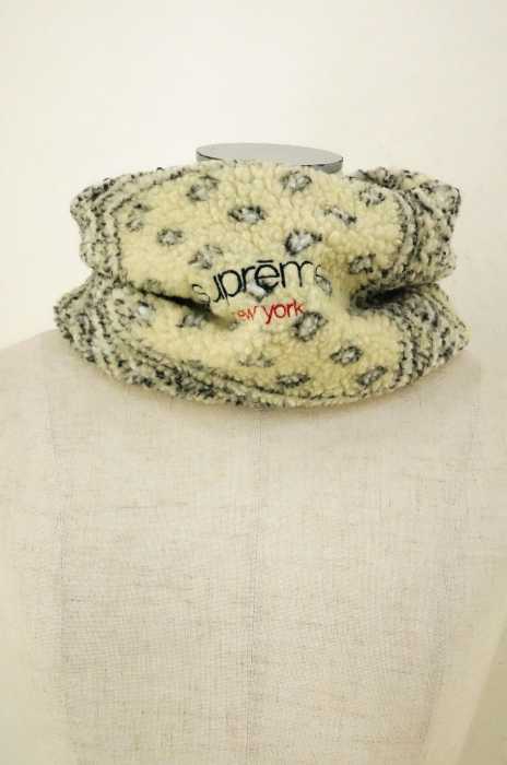 Supreme (シュプリーム) 19AW BANDANA FLEECE NECK GAITER メンズ ファッション雑貨