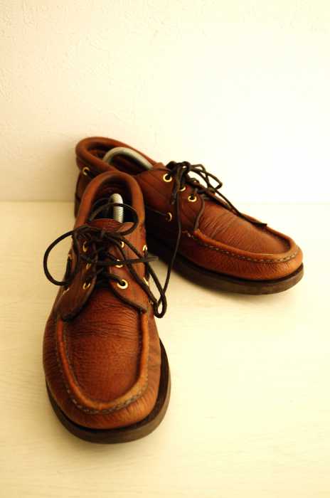 Russell Moccasin(ラッセルモカシン) 3ホールスポーティングレザーチャッカブーツ メンズ シューズ
