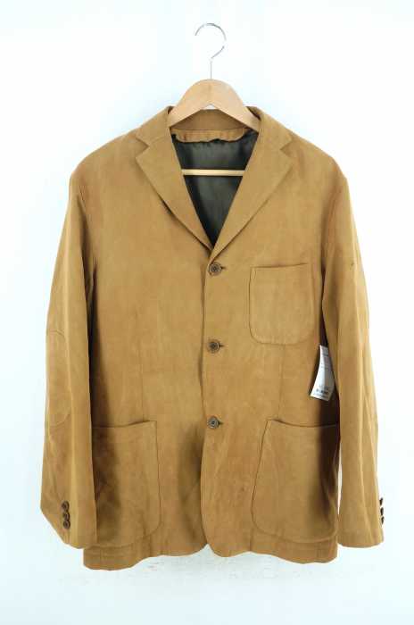 CHAPS RALPH LAUREN （チャップスラルフローレン） フェイクスウェードエルボーパッチシングルジャケット メンズ アウター