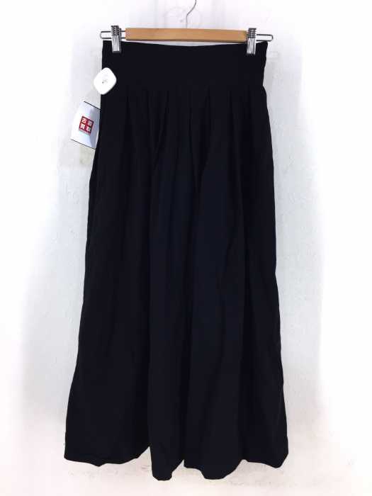 merlot IKYU（メルロー） コットンツイルタックロングスカート レディース スカート