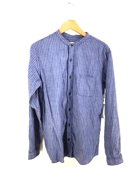 UES WEAR WELL（ウエス） バンドカラー　ボタンシャツ メンズ トップス
