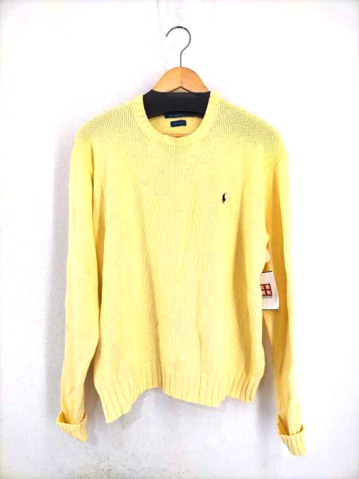 Polo by RALPH LAUREN（ポロバイラルフローレン） 胸刺繍コットンニット メンズ トップス