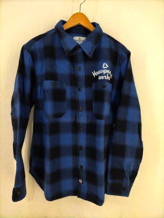SHOP SAMS MOTORCYCLE（フルギ） チェーンステッチ バックプリントシャツ メンズ トップス