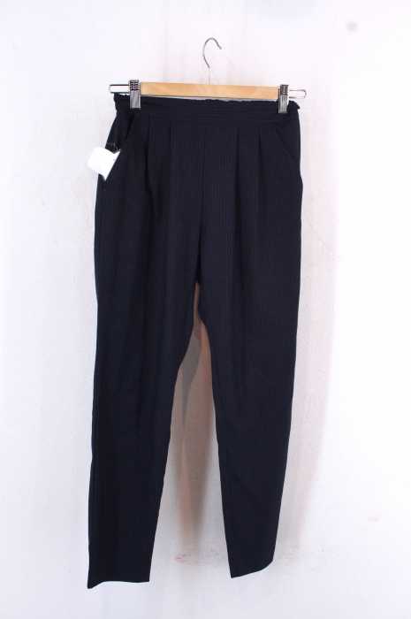 SIMPLICITE （シンプリシティエ） 15AW　ストライプ柄タックインイージーパンツ レディース パンツ