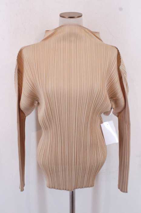 PLEATS PLEASE ISSEY MIYAKE （プリーツプリーズイッセイミヤケ） プリーツハイネックトップス レディース トップス