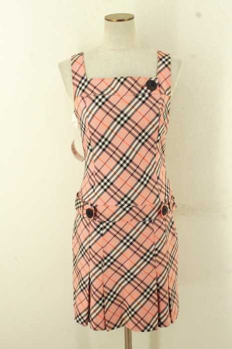 BURBERRY BLUE LABEL （バーバリーブルーレーベル） チェック柄デザインワンピース レディース ワンピース