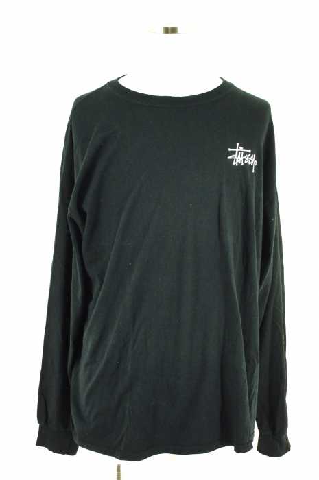 STUSSY (ステューシー) バックロゴプリント長袖カットソー メンズ トップス