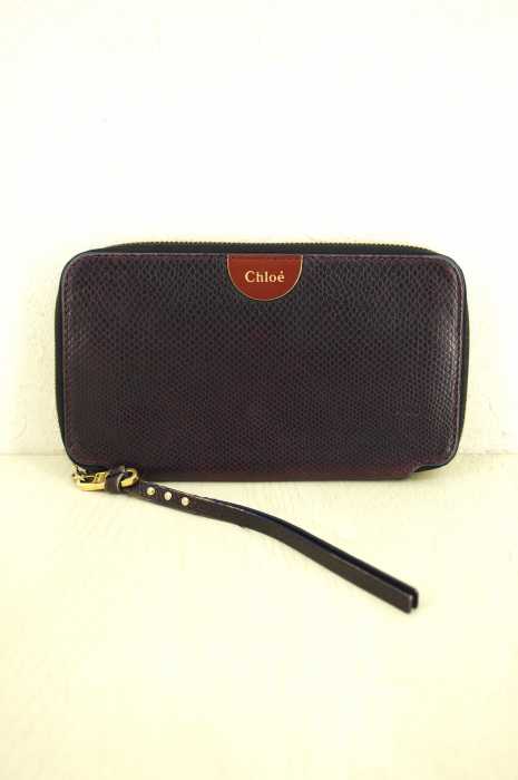 Chloe (クロエ) ラウンドジップウォレット レディース 財布・ケース