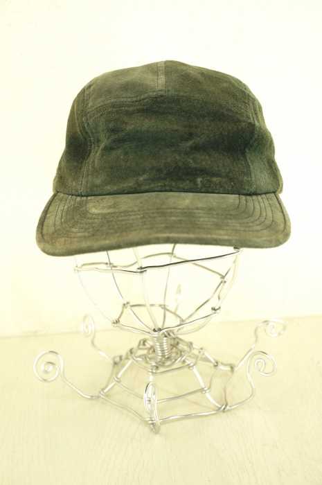 Supreme （シュプリーム） メタルレターズスエードキャンプキャップ メンズ 帽子