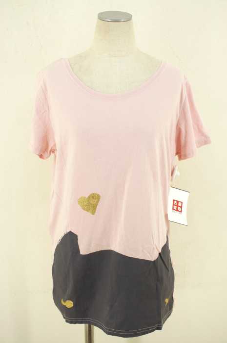 TSUMORI CHISATO （ツモリチサト） cats プリントTシャツ レディース トップス