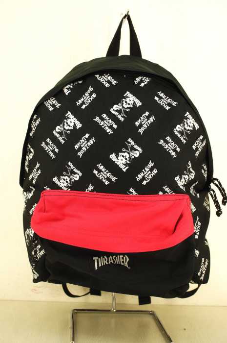 THRASHER （スラッシャー） 総柄リュック メンズ バッグ