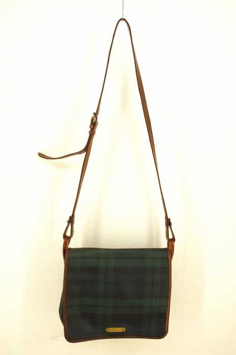 POLO RALPH LAUREN （ポロラルフローレン） ブラックウォッチ柄ショルダーバッグ レディース バッグ