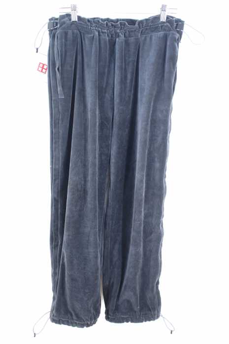 meanswhile (ミーンズワイル ) Velour Popper Pants 高密度ベロアポッパーパンツ メンズ パンツ