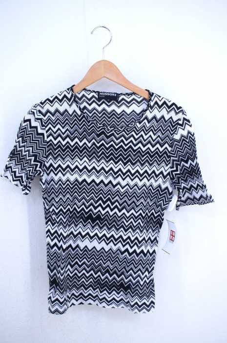 MISSONI(ミッソーニ) 総柄プリント クルーネックカットソー レディース トップス