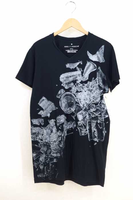 KRISVANASSCHE X MISERICORDIA （クリスバンアッシュ ） 総柄プリントTee メンズ トップス