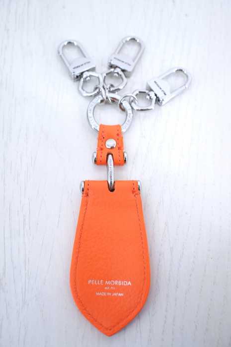 PELLE MORBIDA (ペッレモルビダ) レザーキーホルダー メンズ ファッション雑貨