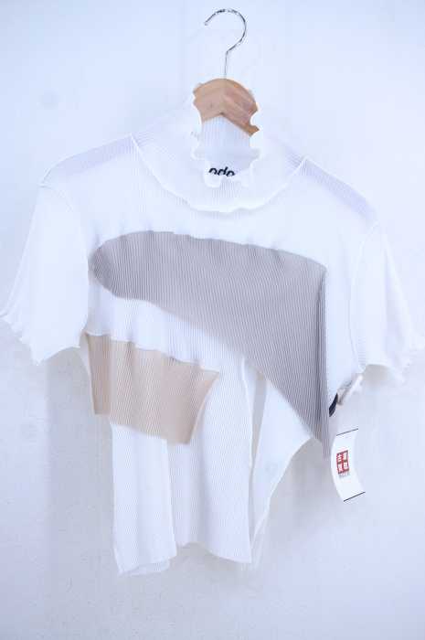 todo kotoha yokozawa（トゥードゥー コトハヨコザワ） PLEATS HIGH NECK LONG- SLEEVE レディース トップス