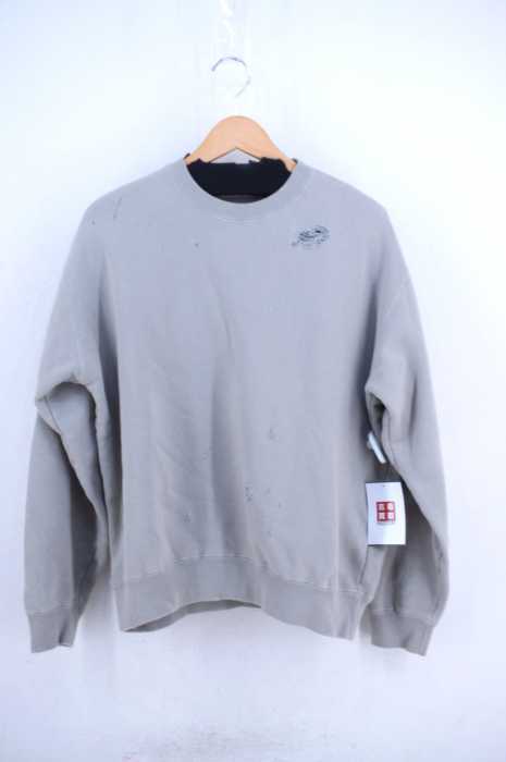 relume JOURNAL STANDARD × Wells（レリューム ジャーナルスタンダード ウェルズ） クラッシュスウェットクルーネック メンズ トップス