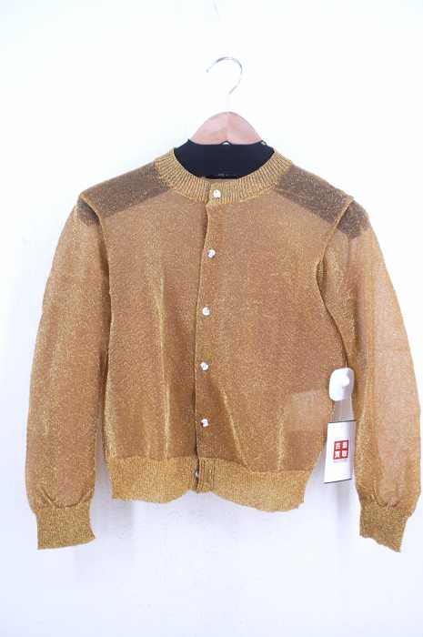 tricot COMME des GARCONS (トリココムデギャルソン) AD2001 ラメ糸カーディガン レディース トップス