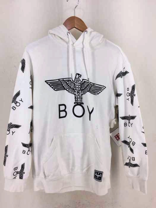 BOY LONDON（ボーイロンドン） スリーブロゴプリント パーカー レディース トップス